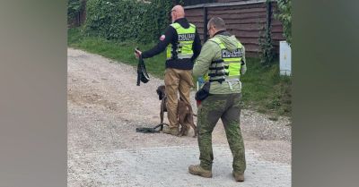 Policja szuka 24-latka z użyciem drona i sonaru