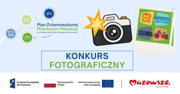 Mieszkańcy Ostrołęki i pozostałych terenów Ostrołęckiego Obszaru Strategicznej Interwencji mogą zgłaszać do konkursu fotograficznego miejsca wymagające poprawy w transporcie i mobilności. Zdjęcia z opisem można przesyłać do 31 października 2026 r.