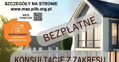 Bezpłatne konsultacje budowlane odbędą się w urzędzie